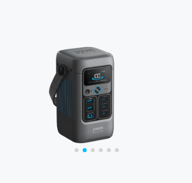 Anker SOLIX C200 DC Portable Power Station - 60,000mAh (192Wh) | 200W