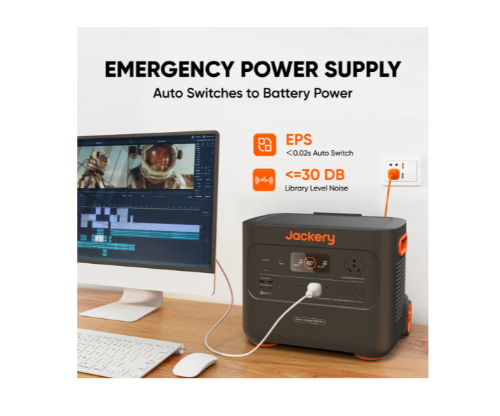 Jackery Explorer E2000 Plus Portable Power Station