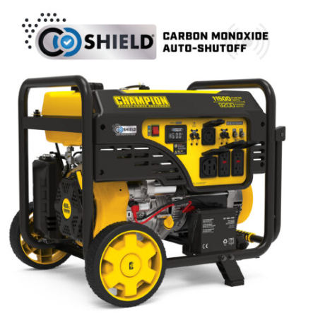 Champion 201494 9200W Electric Start Generator with CO Shield® - PowerGen USA