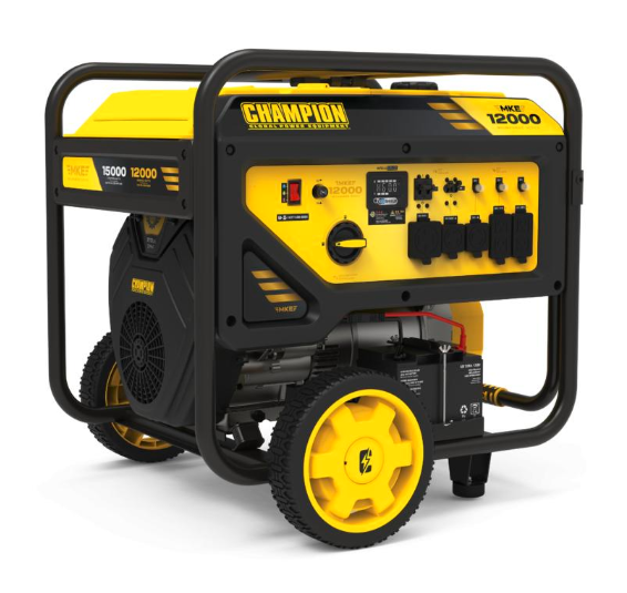 Champion 201160 Champion 12,000W Electric Start Generator with CO Shield® – Model #201160 – V-Twin Engine
