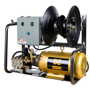 BE Power Equipment 3,200 PSI - 4.0 GPM Electric Pressure Washer with 10 HP - 3 Phase Baldor Motor and General Triplex Pump - PowerGen USA