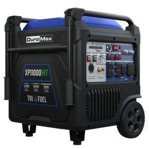 DuroMax XP11000iHT 11,000 Watt Remote Start Tri Fuel Portable Digital Inverter Generator - PowerGen USA