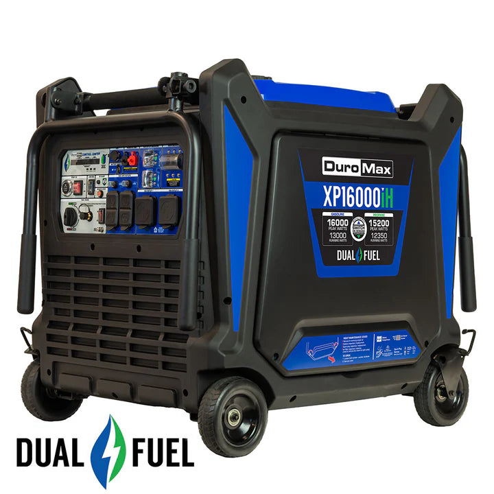 16,000 watt dual fuel inverter generator