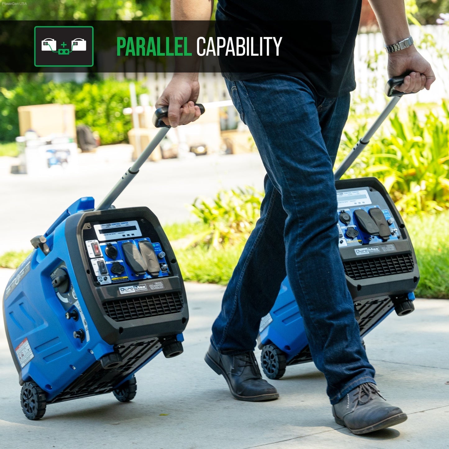 Dual Fuel Inverter Generator