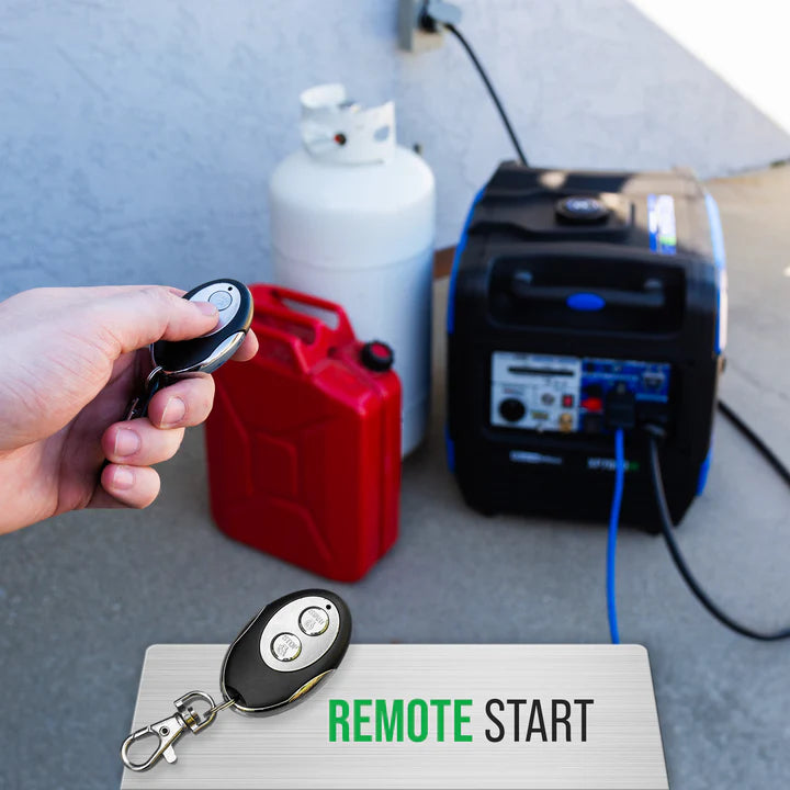 Dual Fuel Generator with CO Alert