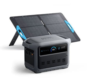 Anker SOLIX C1000 Gen2 Portable Solar Generator with Anker 100W Portable Solar Panel