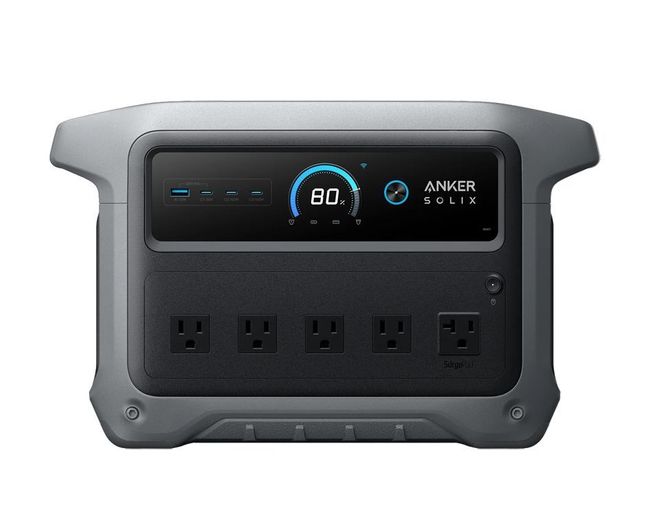 Anker SOLIX C1000 Gen2 Portable Solar Generator with Anker 200W Portable Solar Panel