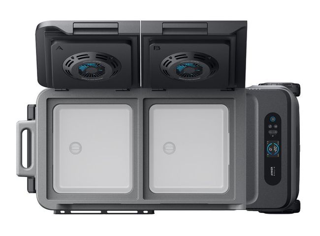 Anker Solix EverFrost 2 Powered Cooler 58L with Additional Removable Battery
