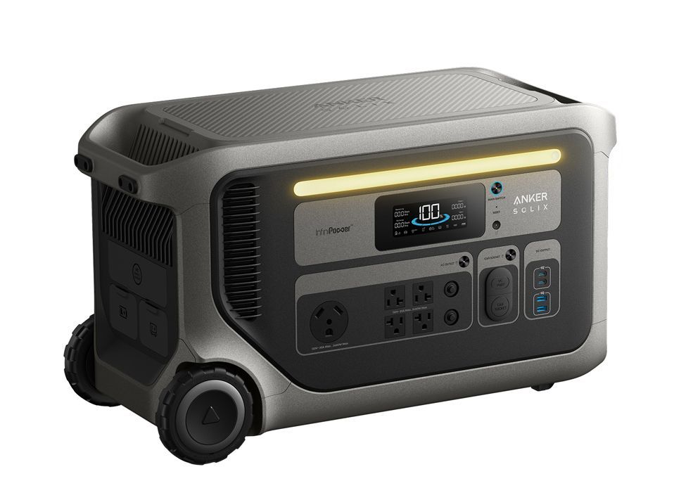 Anker SOLIX F3000 (3072Wh) Power Station + Transfer Switch - Includes Free TT-30 Cable