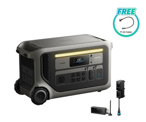 Anker SOLIX F3000 Portable Power Station + Power Saver Kit - 3072 Watt Hours - Includes FREE TT-30 Cable