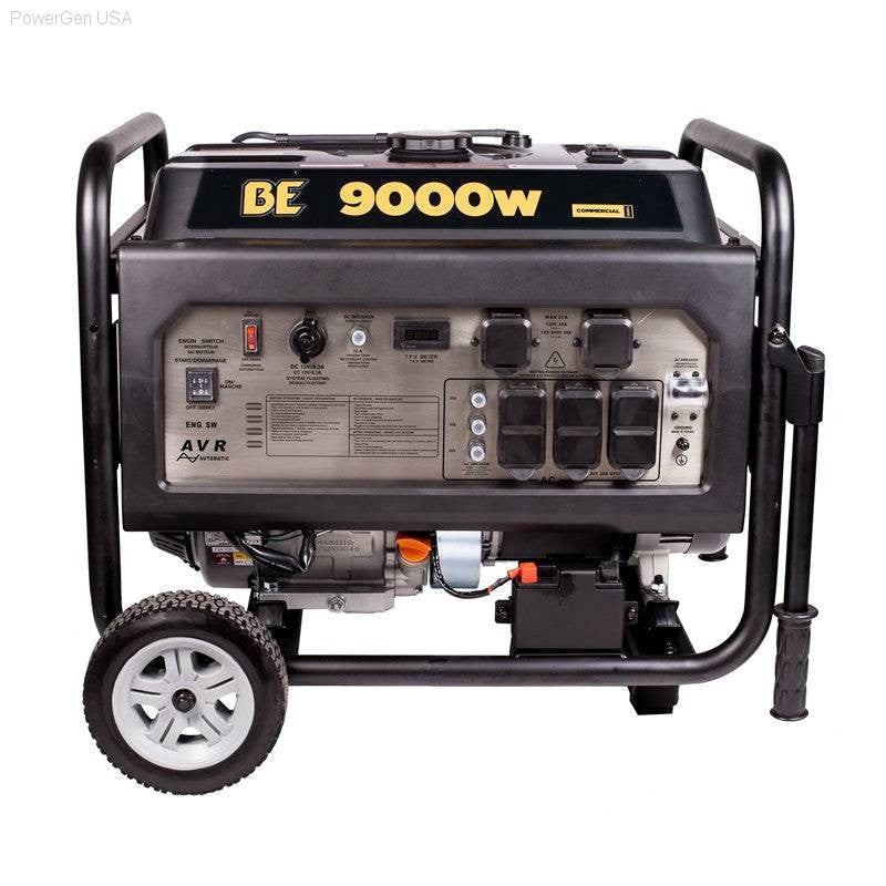 Gas Generators - BE Power Equipment 9000 Watt Electric Start Generator