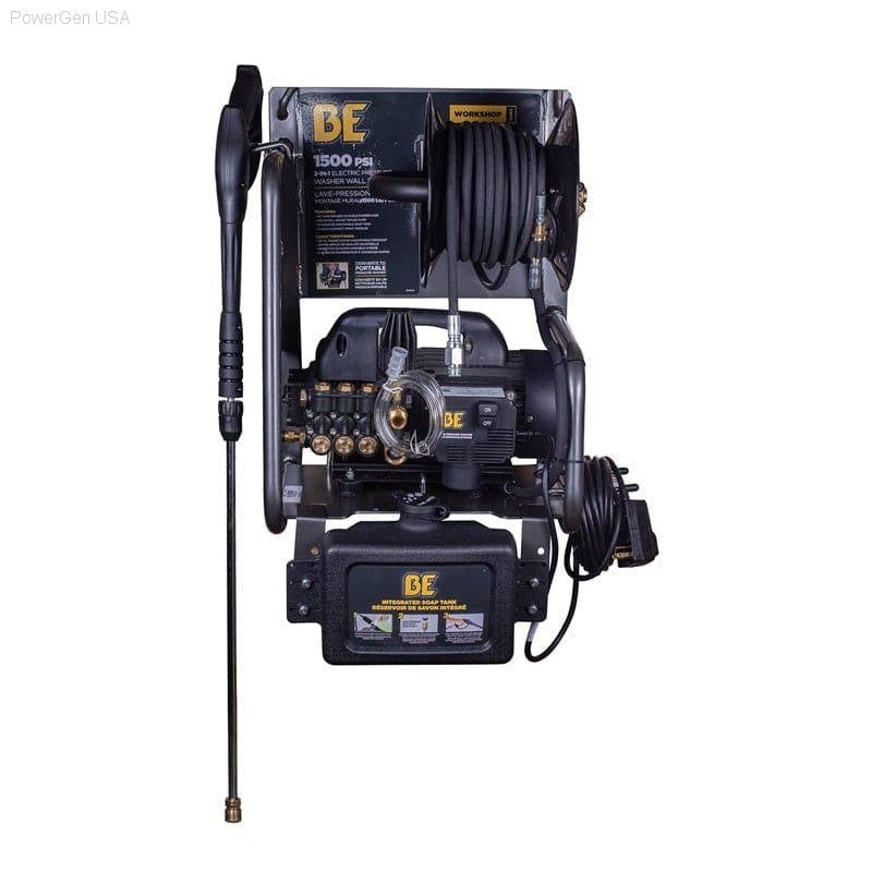 Pressure Washers - BE Power Equipment 1500 Psi 2-in-1 Electric Pressure Washer