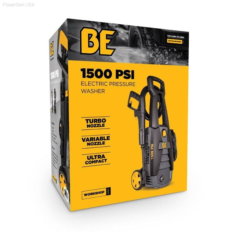 Pressure Washers - BE Power Equipment 1500 Psi Electric Pressure Washer