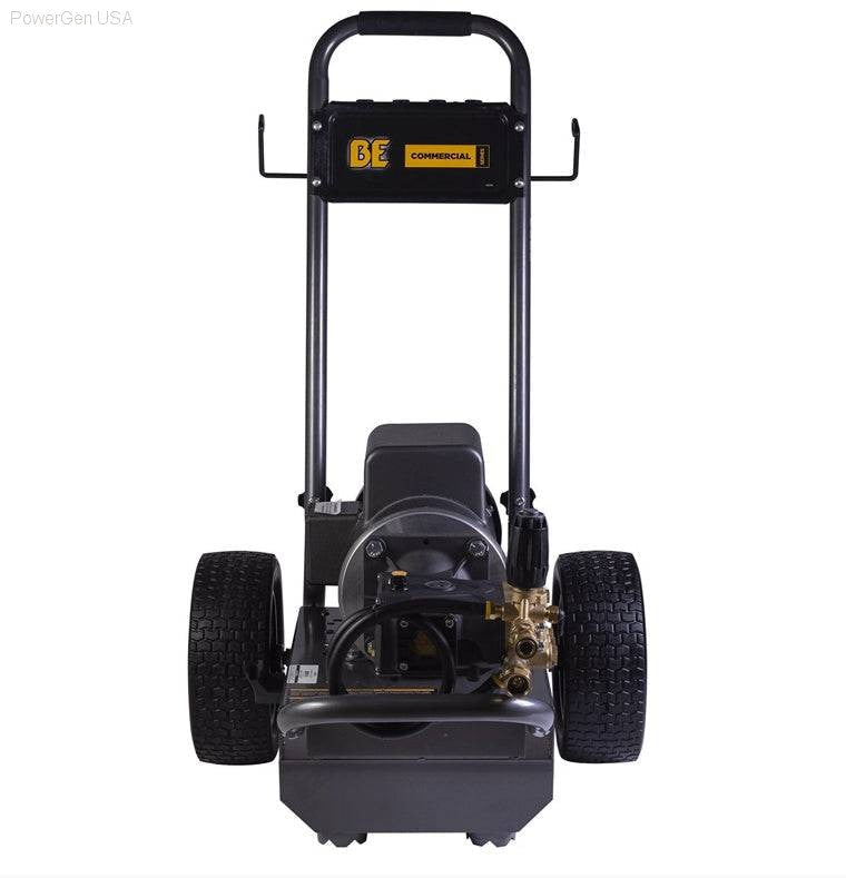 Pressure Washers - BE Power Equipment 2000 PSI 3.5 GPM Electric Pressure Washer With Baldor Motor And AR Triplex Pump