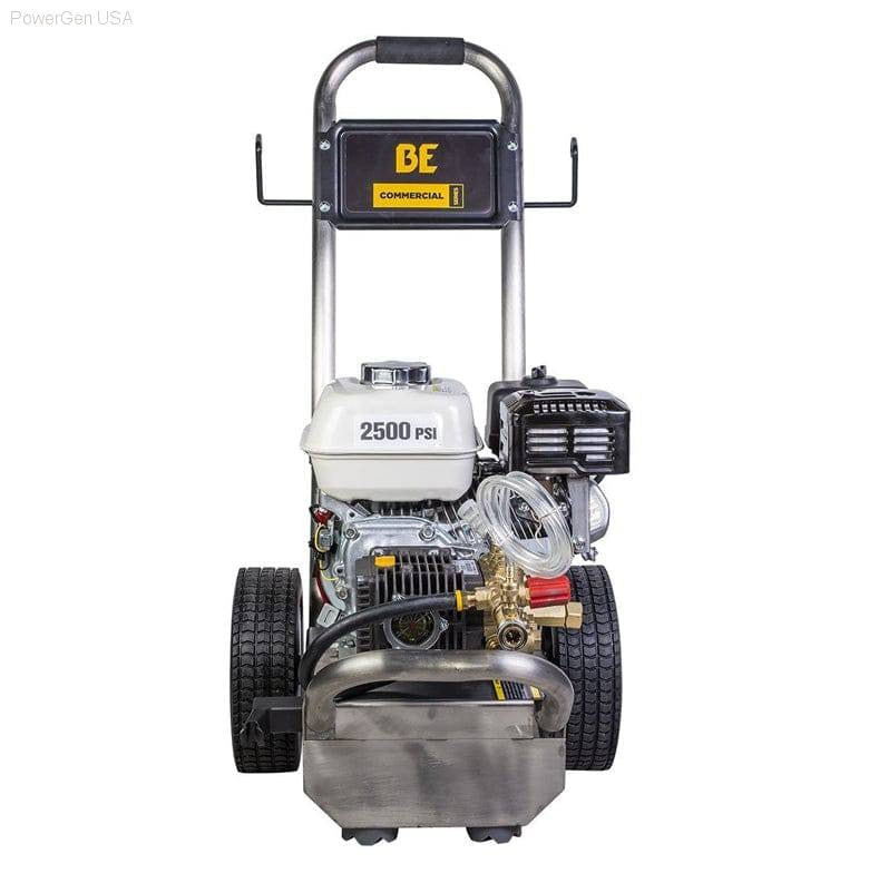 Pressure Washers - BE Power Equipment 2500 PSI  3.0 GPM Gas Pressure Washer With Honda GX200 Engine And Comet Triplex Pump