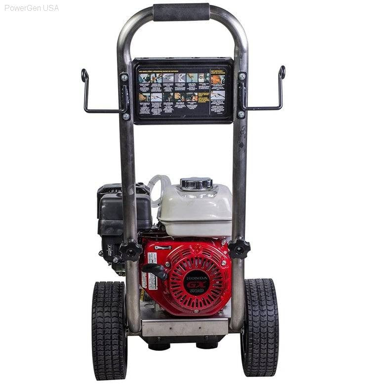 honda pressure washer gas