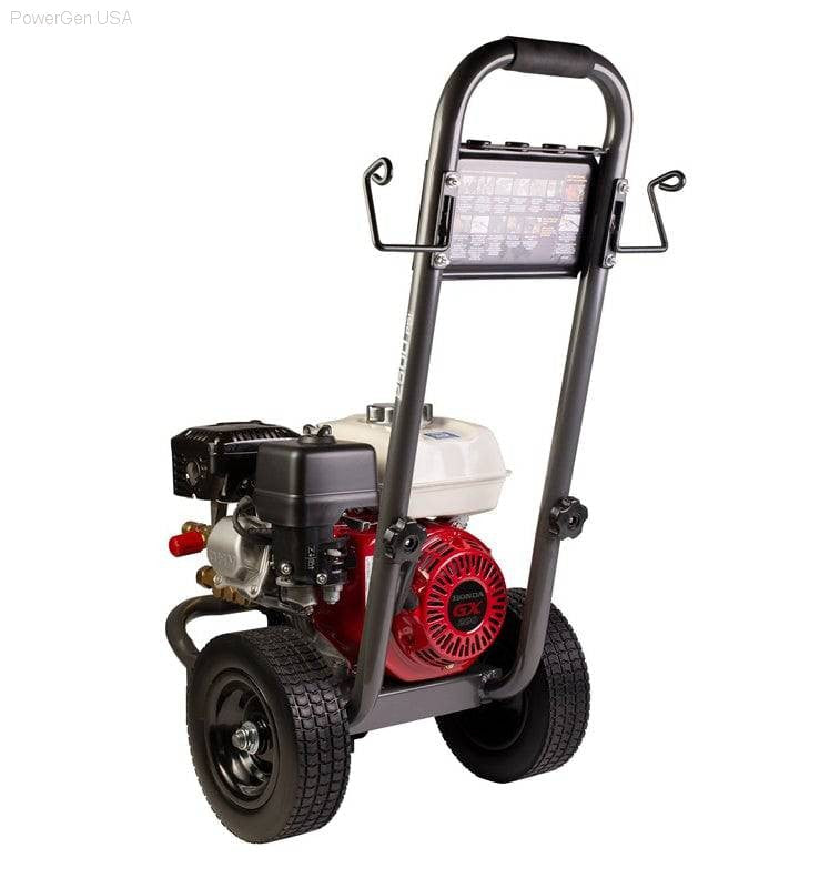 Pressure Washers - BE Power Equipment 2500 PSI  3.0 GPM Gas Pressure Washer With Honda GX200 Engine And General Triplex Pump