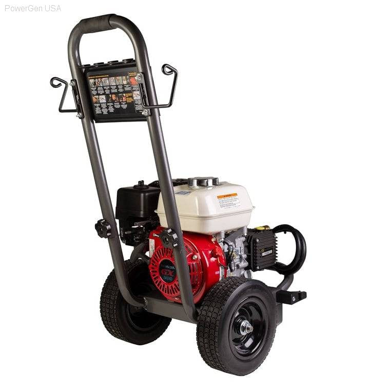 Pressure Washers - BE Power Equipment 2500 PSI  3.0 GPM Gas Pressure Washer With Honda GX200 Engine And General Triplex Pump