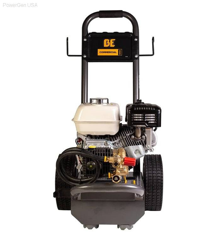 Pressure Washers - BE Power Equipment 2500 PSI  3.0 GPM Gas Pressure Washer With Honda GX200 Engine And General Triplex Pump