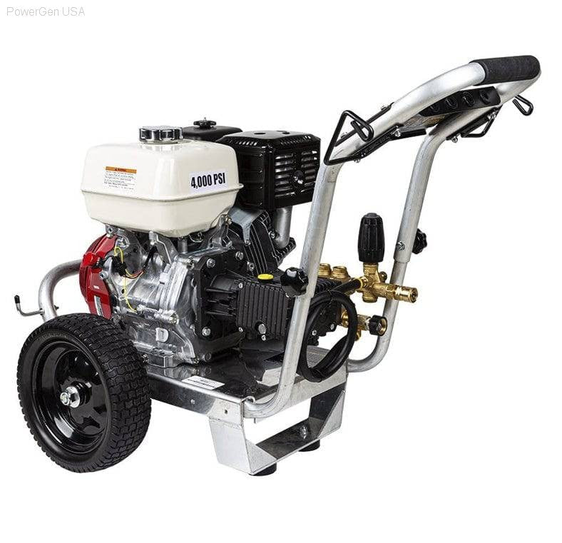 Pressure Washers - BE Power Equipment 2500 PSI 3.0 GPM Gas Pressure Washer With Honda GX200 Engine And General Triplex Pump