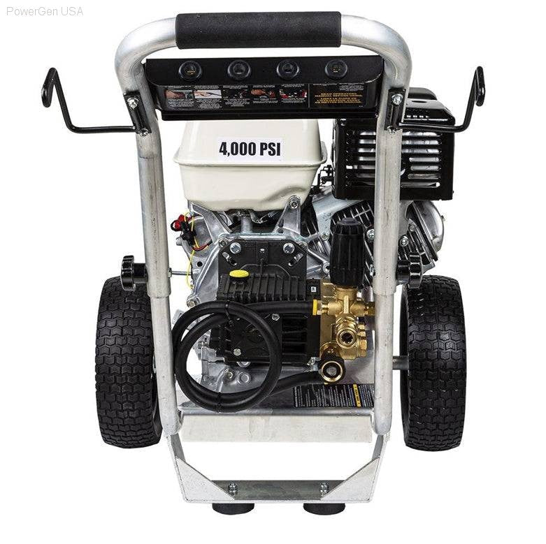 Pressure Washers - BE Power Equipment 2500 PSI 3.0 GPM Gas Pressure Washer With Honda GX200 Engine And General Triplex Pump