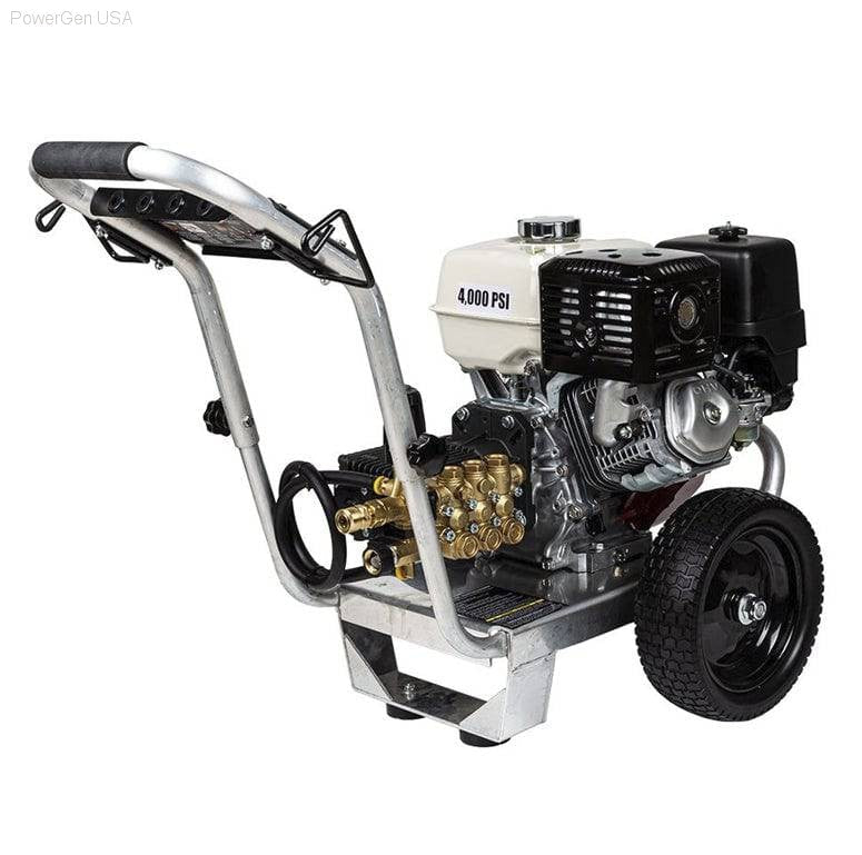 Pressure Washers - BE Power Equipment 2500 PSI 3.0 GPM Gas Pressure Washer With Honda GX200 Engine And General Triplex Pump