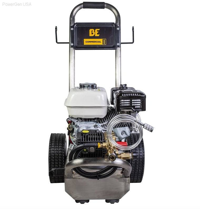 Pressure Washers - BE Power Equipment 2500 PSI  3.0 GPM Gas Pressure Washer With Honda GX200 Engine And General Triplex Pump