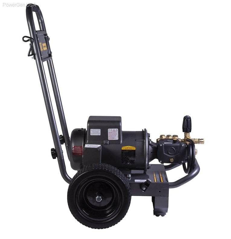 Pressure Washers - BE Power Equipment 2700 PSI  3.5 GPM Electric Pressure Washer With Baldor Motor And AR Triplex Pump