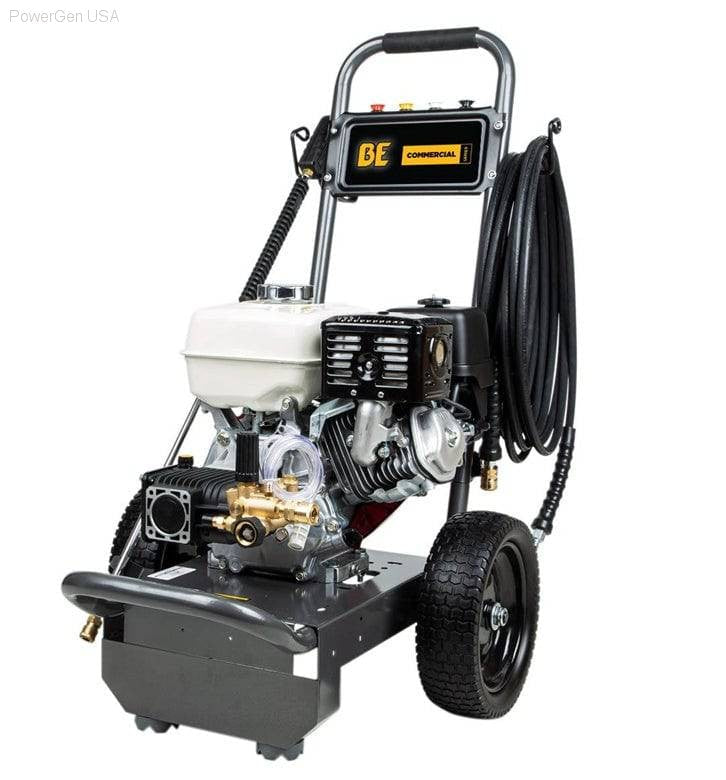 Pressure Washers - BE Power Equipment 3800 PSI 3.5 GPM Gas Pressure Washer With Honda GX270 Engine And AR Triplex Pump