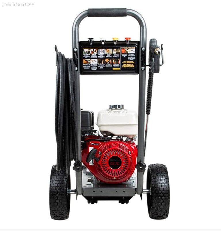 Pressure Washers - BE Power Equipment 3800 PSI 3.5 GPM Gas Pressure Washer With Honda GX270 Engine And AR Triplex Pump