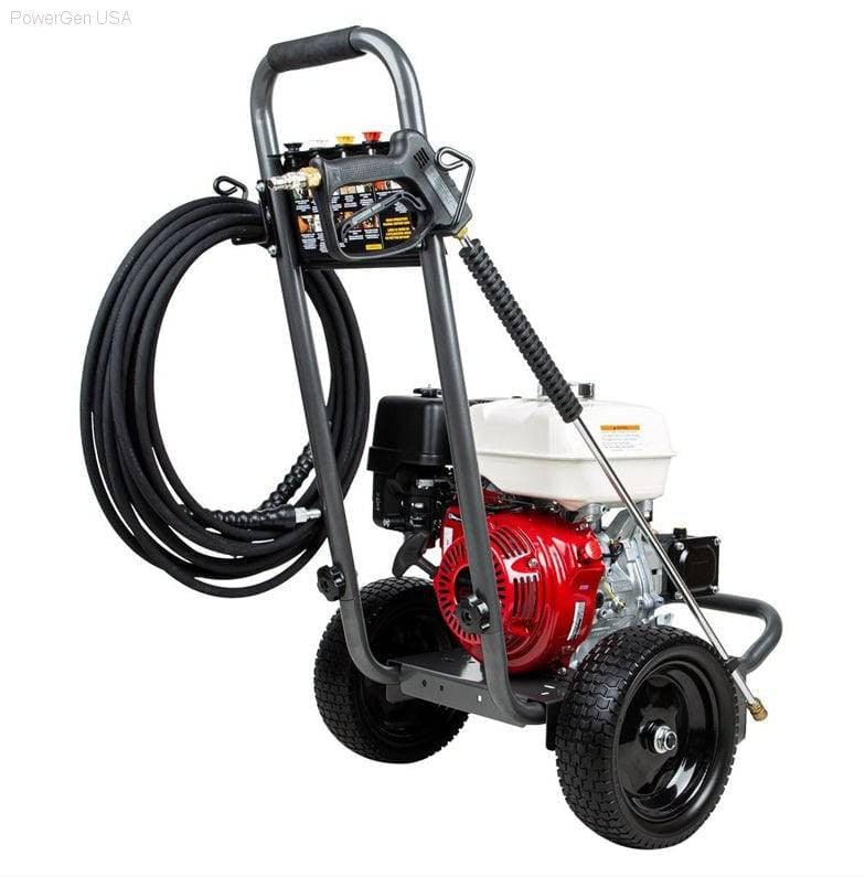 Pressure Washers - BE Power Equipment 3800 PSI 3.5 GPM Gas Pressure Washer With Honda GX270 Engine And AR Triplex Pump