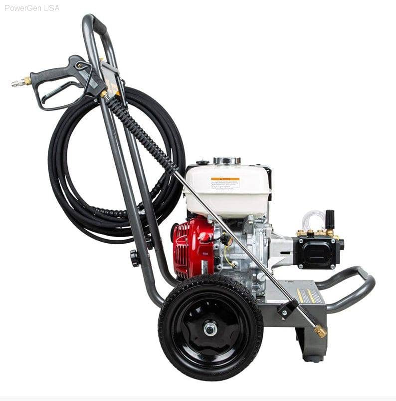 Pressure Washers - BE Power Equipment 3800 PSI 3.5 GPM Gas Pressure Washer With Honda GX270 Engine And AR Triplex Pump