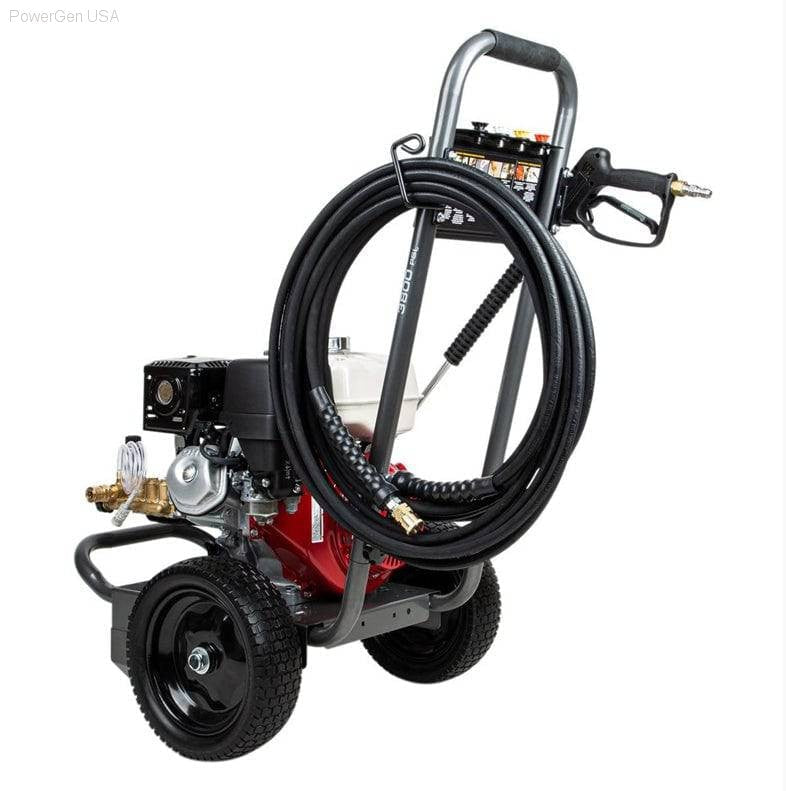 Pressure Washers - BE Power Equipment 3800 PSI 3.5 GPM Gas Pressure Washer With Honda GX270 Engine And AR Triplex Pump