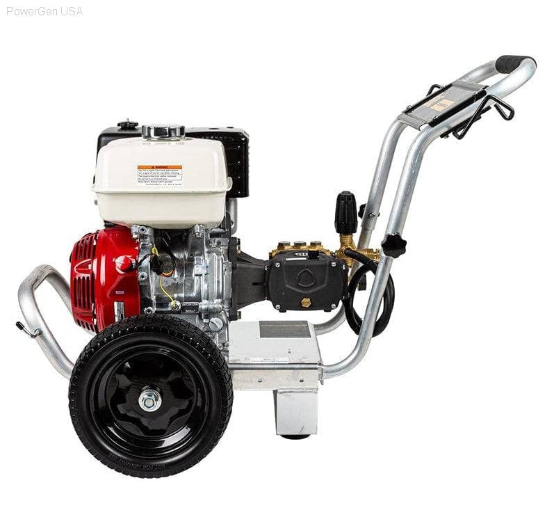 Pressure Washers - BE Power Equipment 4000 PSI 4.0 GPM Gas Pressure Washer With Honda GX390 Engine And AR Triplex Pump