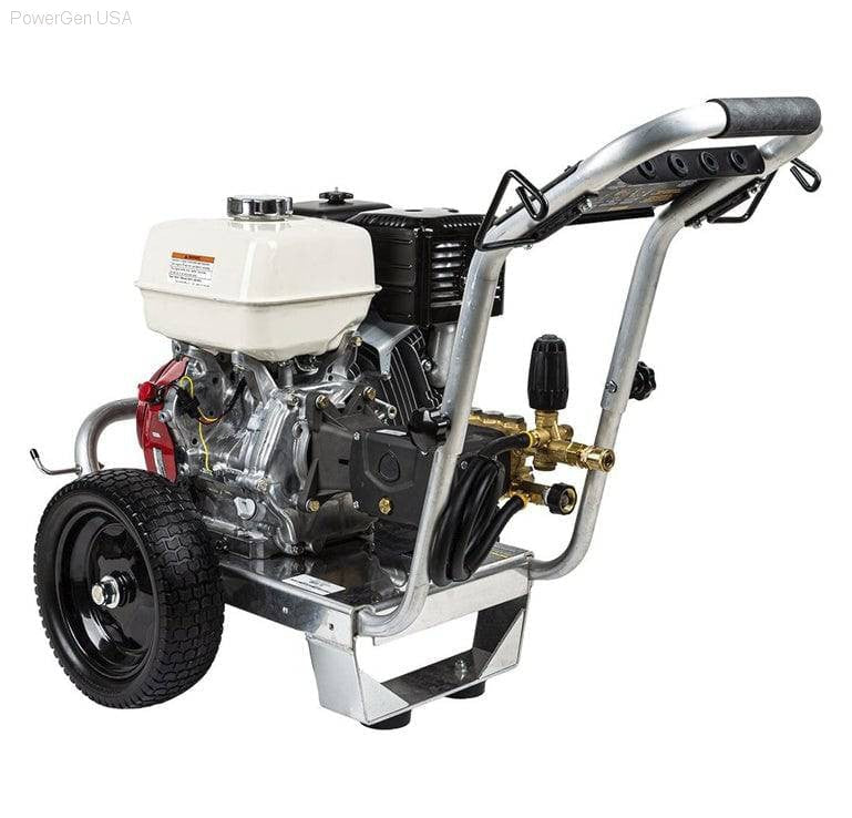 Pressure Washers - BE Power Equipment 4000 PSI 4.0 GPM Gas Pressure Washer With Honda GX390 Engine And AR Triplex Pump