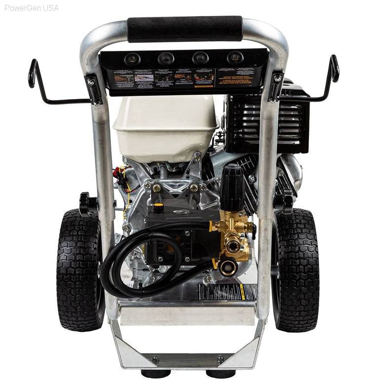 Pressure Washers - BE Power Equipment 4000 PSI 4.0 GPM Gas Pressure Washer With Honda GX390 Engine And AR Triplex Pump