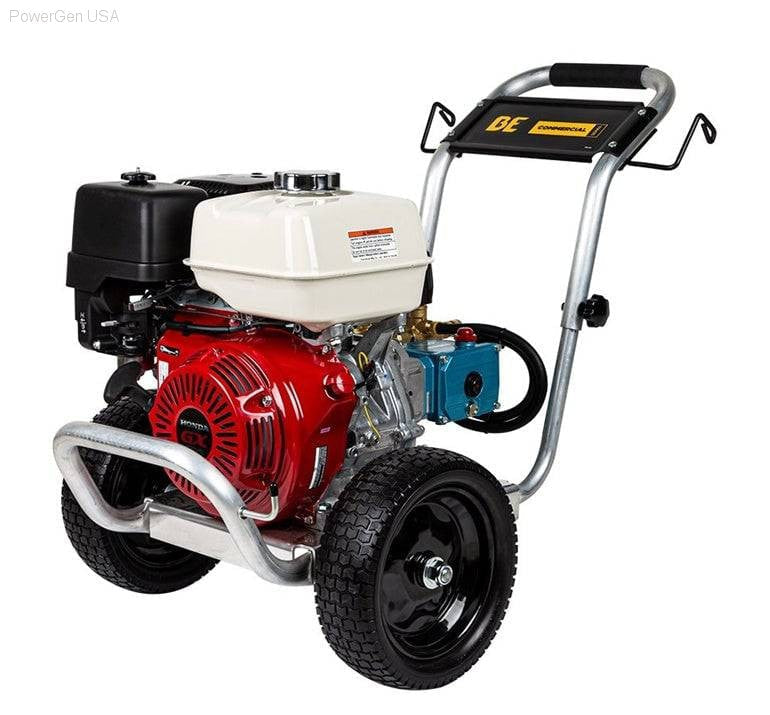 Pressure Washers - BE Power Equipment 4000 PSI 4.0 GPM Gas Pressure Washer With Honda GX390 Engine And CAT Triplex Pump