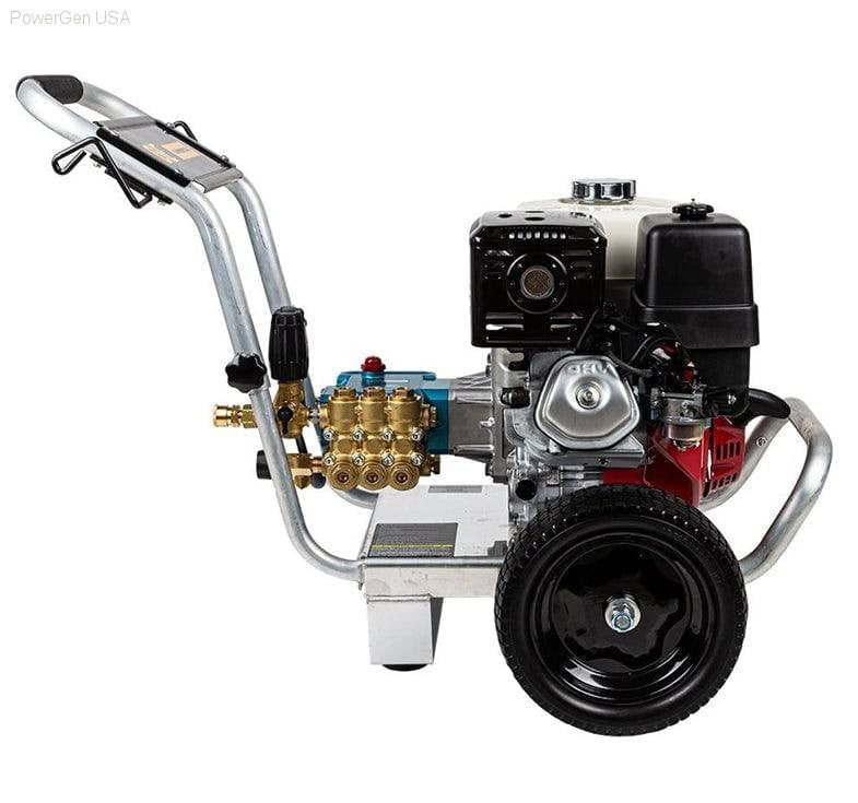 Pressure Washers - BE Power Equipment 4000 PSI 4.0 GPM Gas Pressure Washer With Honda GX390 Engine And CAT Triplex Pump