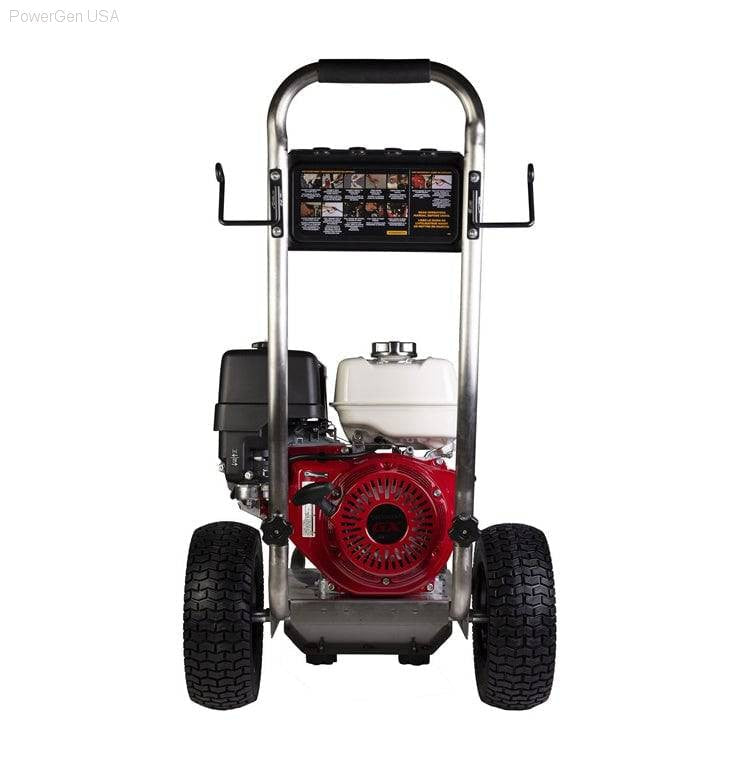 Pressure Washers - BE Power Equipment 4000 PSI 4.0 GPM Gas Pressure Washer With Honda GX390 Engine And CAT Triplex Pump