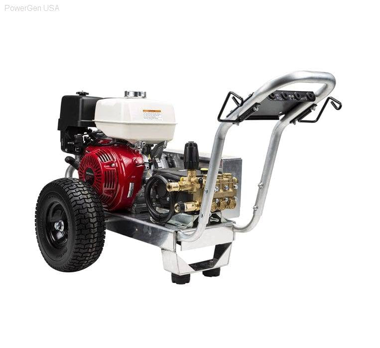 Pressure Washers - BE Power Equipment 4000 PSI  4.0 GPM Gas Pressure Washer With Honda GX390 Engine And Comet Triplex Pump