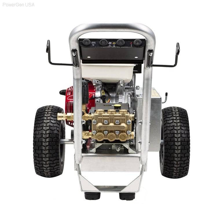 pressure washer with triplex pump