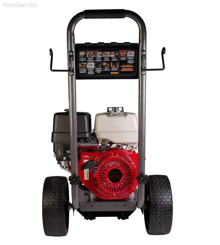 Pressure Washers - BE Power Equipment 4000 PSI 4.0 GPM Gas Pressure Washer With Honda GX390 Engine And Comet Triplex Pump