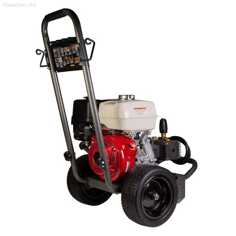 Pressure Washers - BE Power Equipment 4000 PSI 4.0 GPM Gas Pressure Washer With Honda GX390 Engine And Comet Triplex Pump