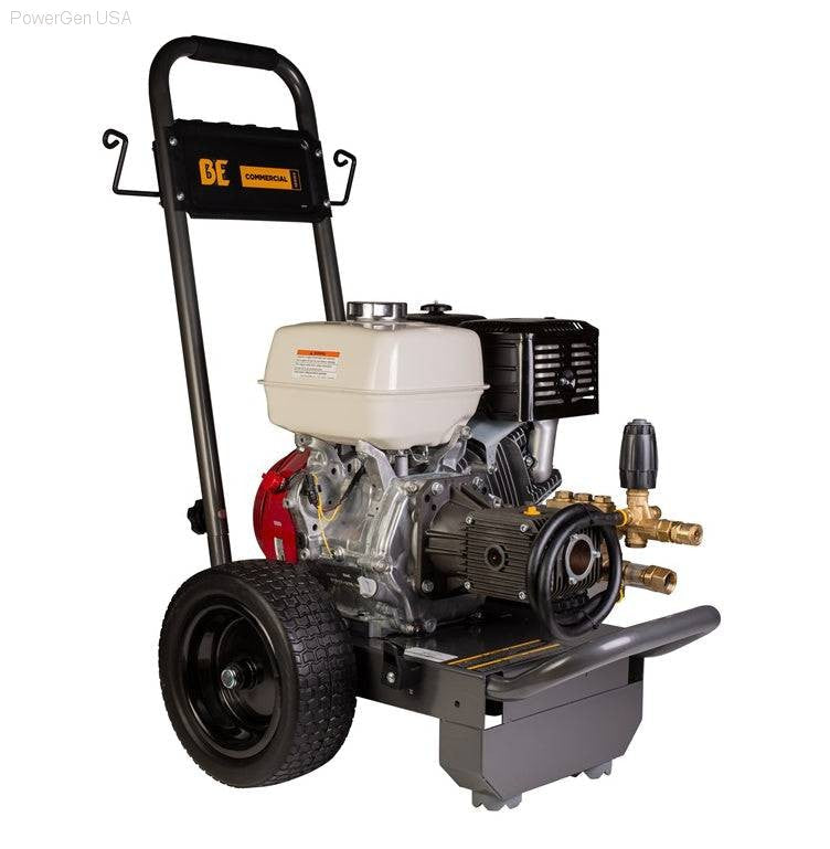 Pressure Washers - BE Power Equipment 4000 PSI 4.0 GPM Gas Pressure Washer With Honda GX390 Engine And Comet Triplex Pump