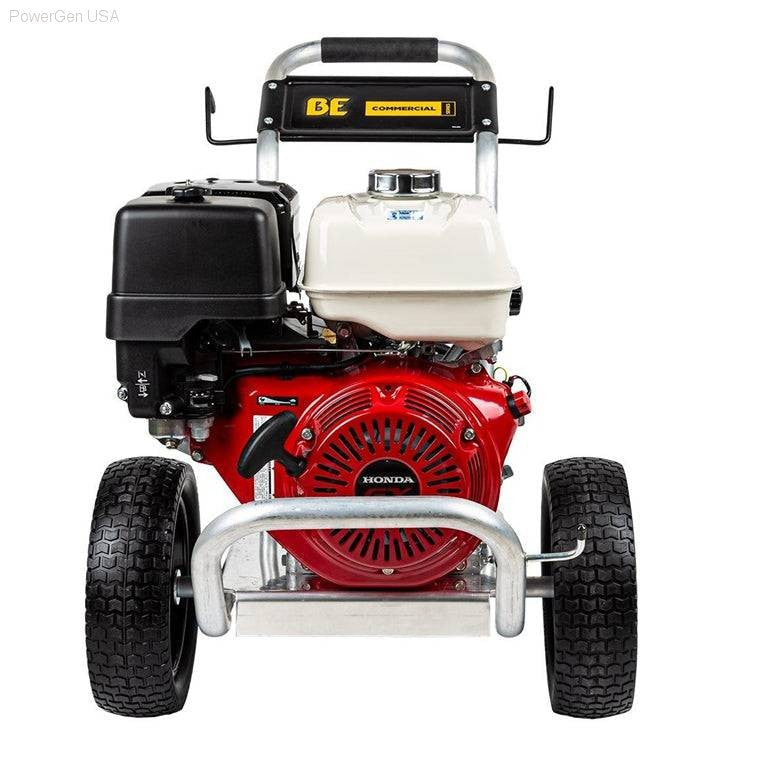 Pressure Washers - BE Power Equipment 4000 PSI 4.0 GPM Gas Pressure Washer With Honda GX390 Engine And Comet Triplex Pump