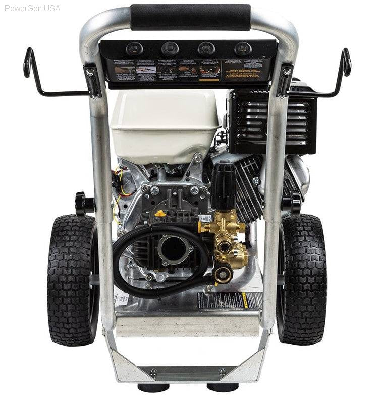 Pressure Washers - BE Power Equipment 4000 PSI 4.0 GPM Gas Pressure Washer With Honda GX390 Engine And Comet Triplex Pump