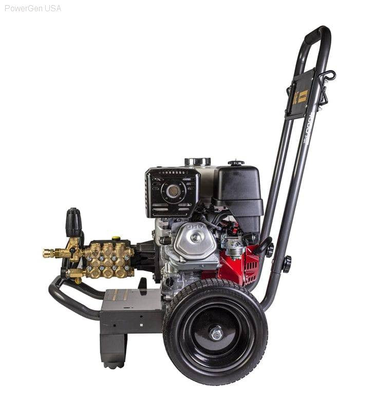 Pressure Washers - BE Power Equipment 4000 PSI 4.0 GPM Gas Pressure Washer With Honda GX390 Engine And General Triplex Pump