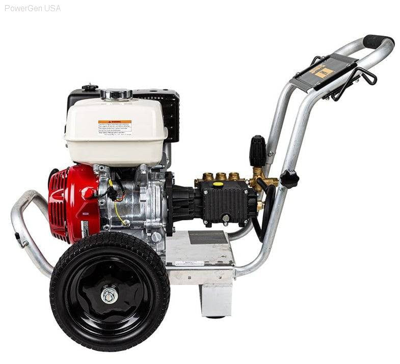 Pressure Washers - BE Power Equipment 4000 PSI 4.0 GPM GPM Gas Pressure Washer With Honda GX390 Engine And General Triplex Pump