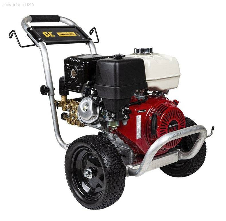 Pressure Washers - BE Power Equipment 4000 PSI 4.0 GPM GPM Gas Pressure Washer With Honda GX390 Engine And General Triplex Pump