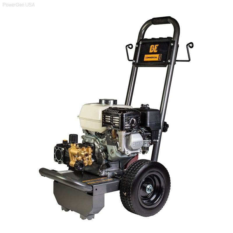 Pressure Washers - BE Power Equipment Commercial Series 3200 Psi 2.8 GPM 200cc Honda GX200 Engine Gas Pressure Washer